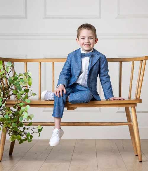 Organic Chambray Pants