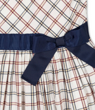 Organic Stretch Poplin Sash Dress