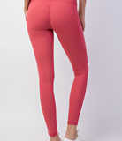 Butter Leggings with Triangular Side Pockets - Multiple Colors
