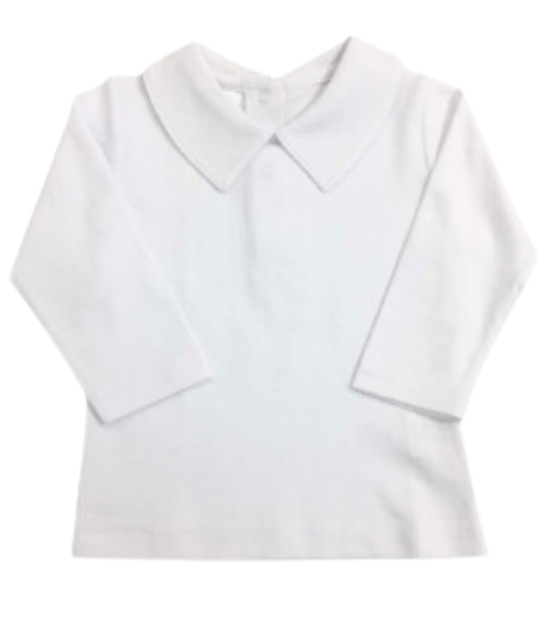 Bambinos Palmer Peter Pan Shirt LS, Size 6