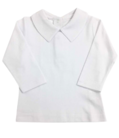 Bambinos Palmer Peter Pan Shirt LS, Size 5 & UP