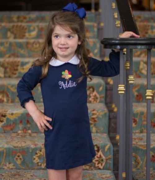 Bambinos Paris Play Dress - Long Sleeve (5T & Up)