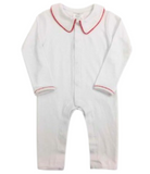 Bambinos Parker Playsuit - White/Red