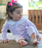 Bambinos Parker Playsuit - Pink Stripe