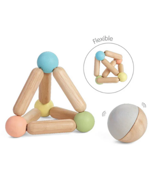 Pastel Triangle Clutching Toy