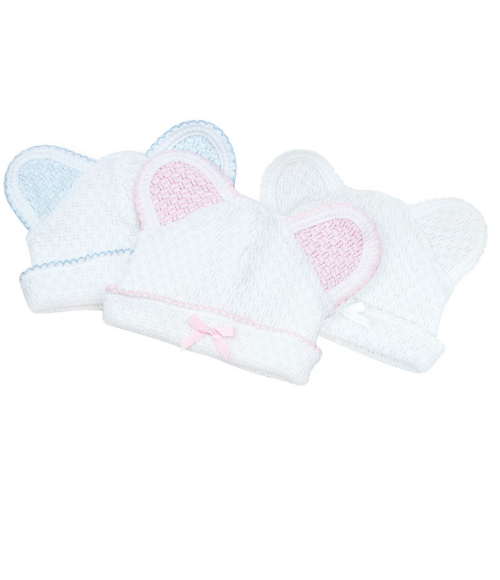 Paty Knit Bear Caps