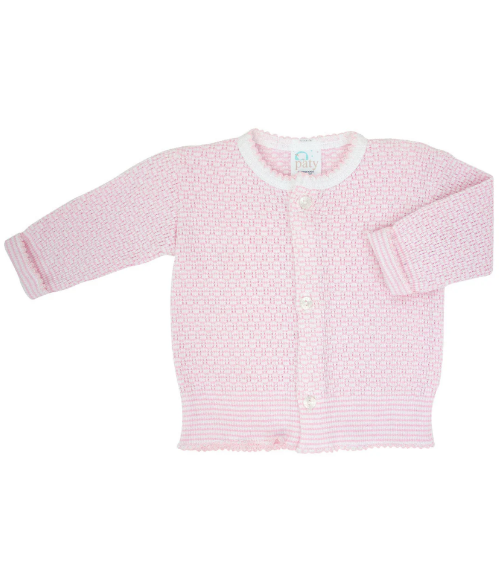 Paty Solid Color Baby Cardigan