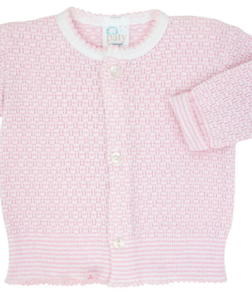 Paty Solid Color Baby Cardigan