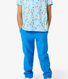 Solic Blue Performance Jogger