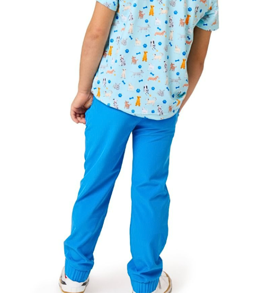 Solic Blue Performance Jogger