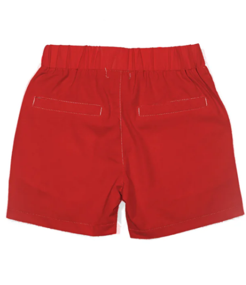 BQ Red Performance Shorts