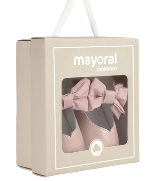 Petal Pink Bow Mary Janes