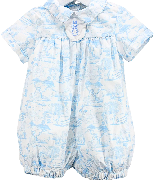 Peter Rabbit Toile Romper