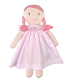 Knit Doll with Smocked Dress