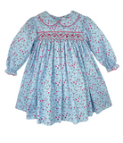 Woodland Floral Smocked Dress