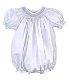 Bishop Smocked Heirloom Bubble - Lavender