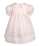 Split Collar Smocked Dress - 12M