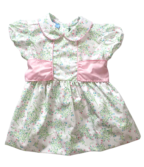 Pink Blossom Roses Lucy Dress