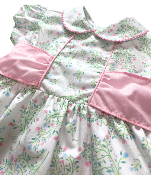 Pink Blossom Roses Lucy Dress