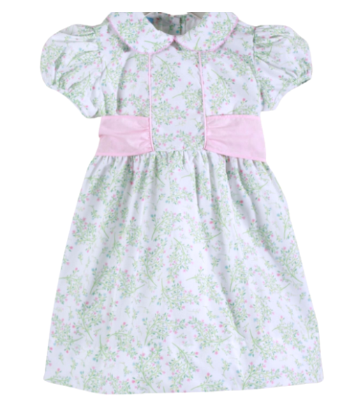 Pink Blossom Roses Lucy Dress