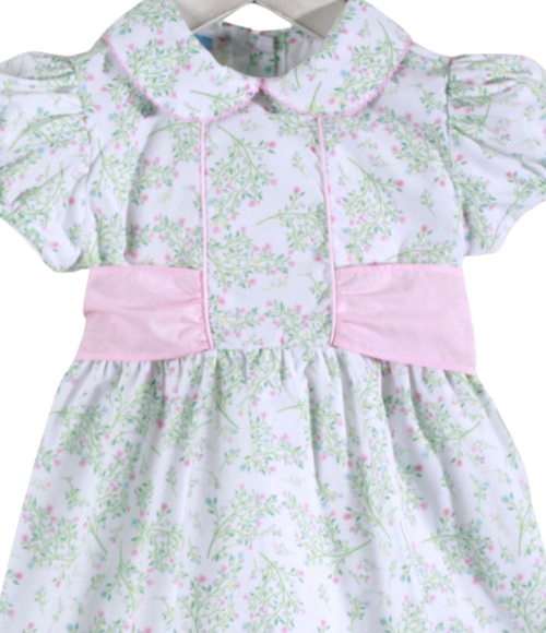 Pink Blossom Roses Lucy Dress