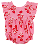 Pink Floral Ruffle Bubble