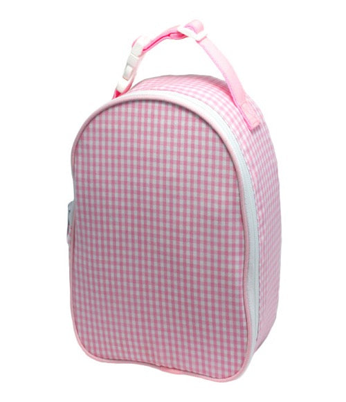 Gingham Gumdrop Lunchbox - Pink