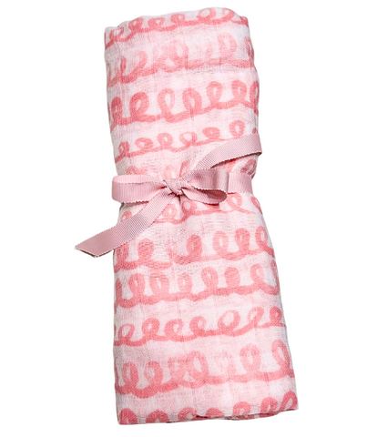 Pink Swirl Swaddle