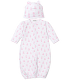 Kissy Teddy Bears Pink Convertible Gown Set
