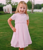 Pink Classy Pique Baby Girl Dress