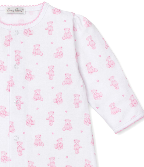 Kissy Teddy Bears Pink Convertible Gown Set