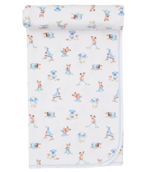 Kissy Playground Pups Blanket