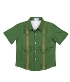 BQ Post Oak/Blaze Guayabera