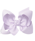Powder Orchid Grosgrain Bow