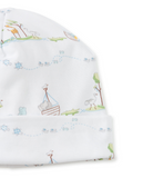Kissy Preemie Noah's Print Footie & Hat