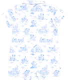 Toile Puppy Polo Romper