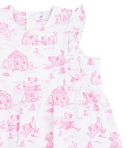 Pink Puppy Toile Bodysuit Dress