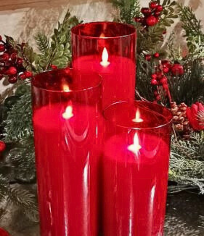 Classic Holiday Candle Trio
