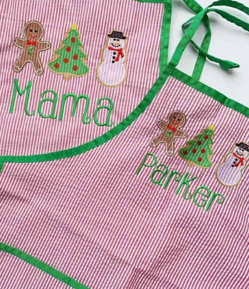 Red Gingham Children's Apron