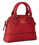 Girl's Red Shimmer Crossbody Purse