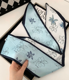 Retro Mixed-Print Scarf