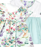 Spring Floral Reversible Dress