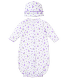 Kissy Roses & Blooms Lilac Converter & Hat Set