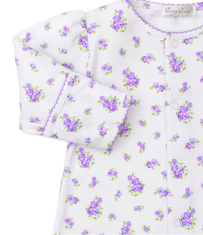 Kissy Roses & Blooms Lilac Converter & Hat Set