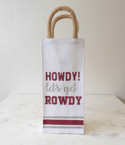 Rowdy Wine Bag