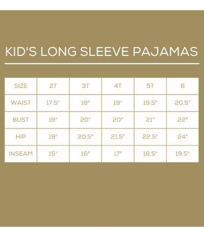 Noelle Tree Long Sleeve Kids Pajamas