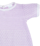 Paty Knit Ruffle Hem Solid Bubble
