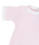 Paty Knit Ruffle Hem Solid Bubble