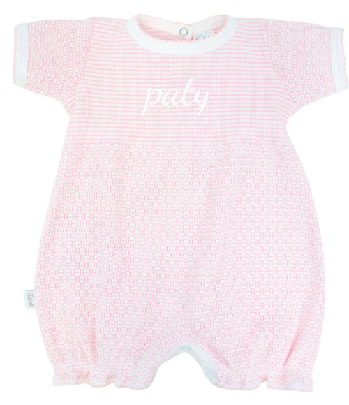 Paty Knit Ruffle Hem Solid Bubble