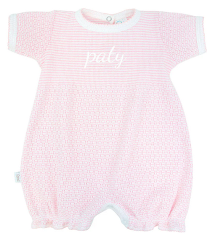 Paty Knit Ruffle Hem Solid Bubble